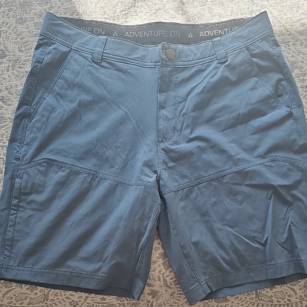 Ascend Blue Cargo Shorts Lightweight Outdoor Wear